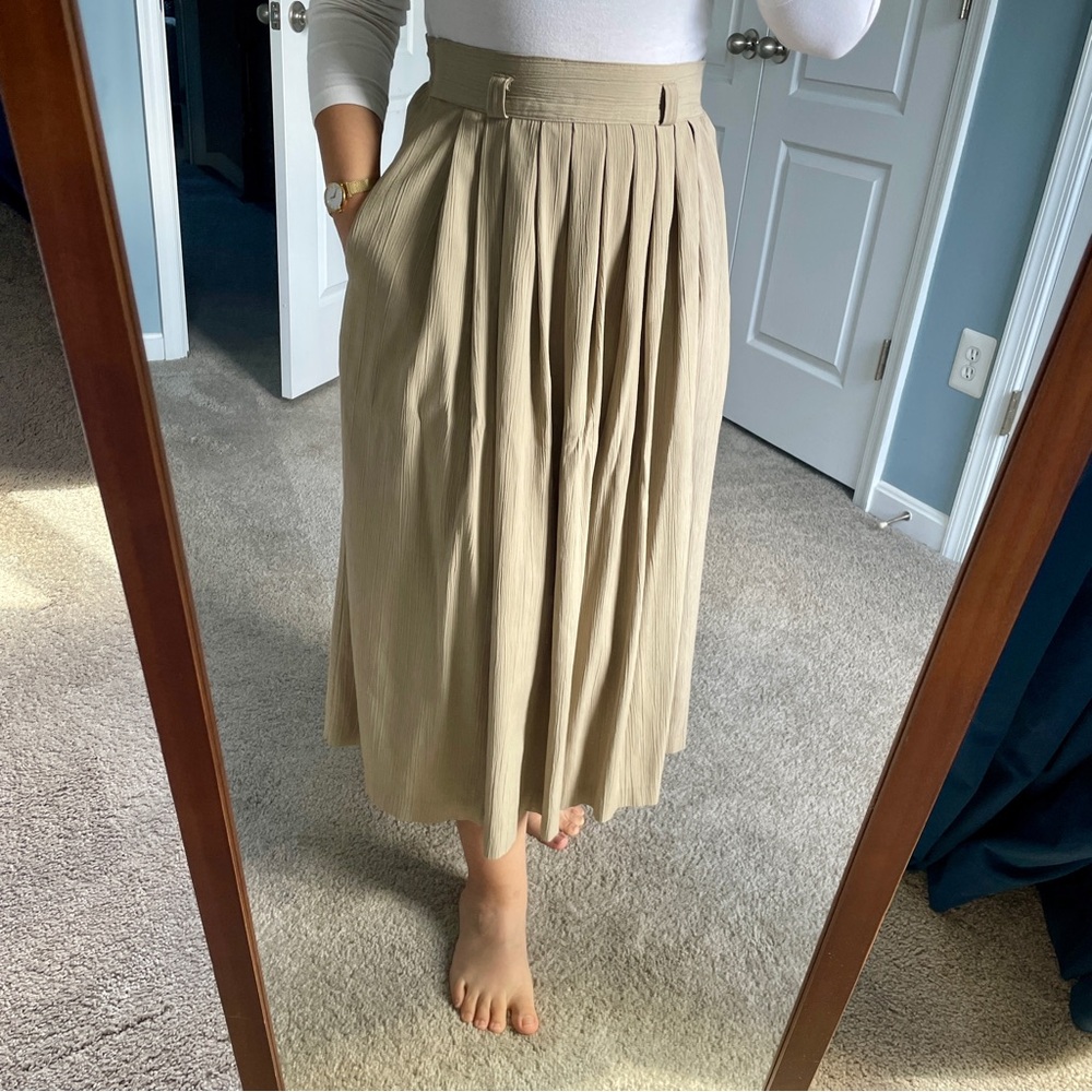 Vintage Pleated Skirt Size 8/M